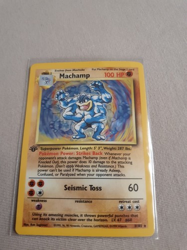 Pokemon karte machamp 102 - pokemon,