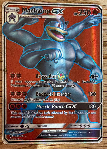 Pokémon tcg machamp - tcg, gx
