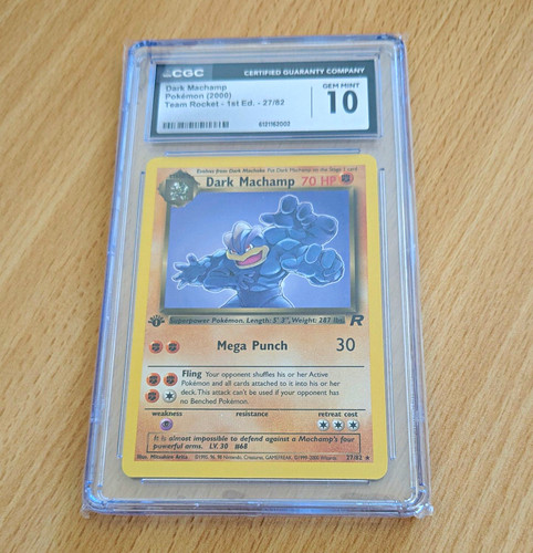 Pokémon dark machamp 82 - pokémon,