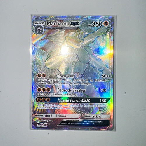 Pokémon tcg machamp holo - machamp,